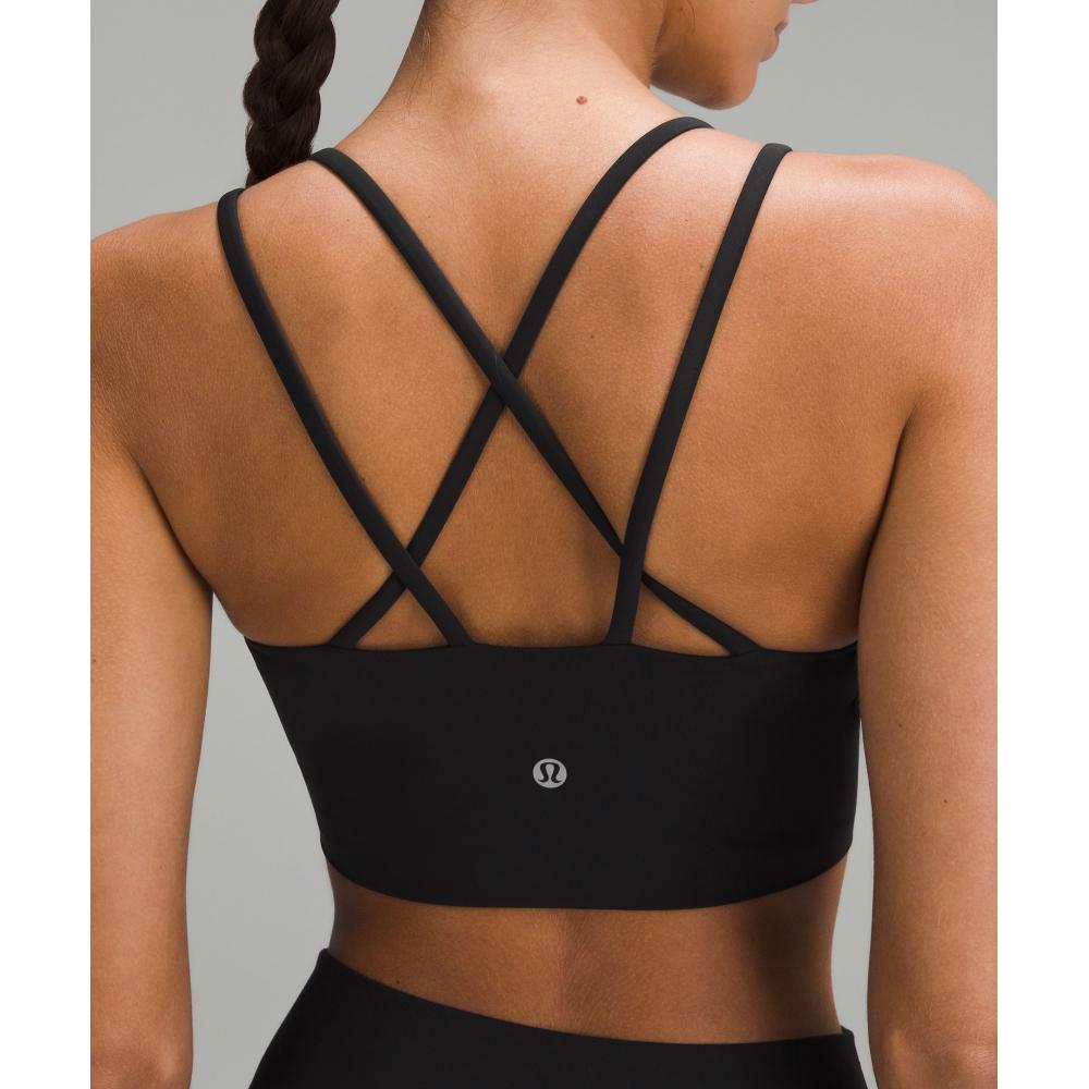 Lululemon Бюстгальтер Like A Cloud Longline BrA Light Support BC Cup Black