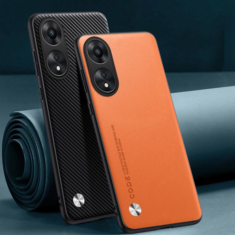 Роскошный чехол для телефона из искусственной кожи для OPPO A58 A58X A78 A97 A98 5G A17, задняя крышка, силиконовый защитный чехол для OPPO Reno 8T 4G Coque