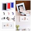 Newborn Baby Footprints Handprint Ink Pads Kits for DIY Photo Frame Accessories Newborn Baby Pet Cat Dog Paw Prints Souvenir