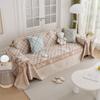 Summer Ice Silk Machine Washable Anti-Scratching Non-Slip Simple One-Piece Sofa Towel Sofa Cover All-Inclusive Universal Cover Towel