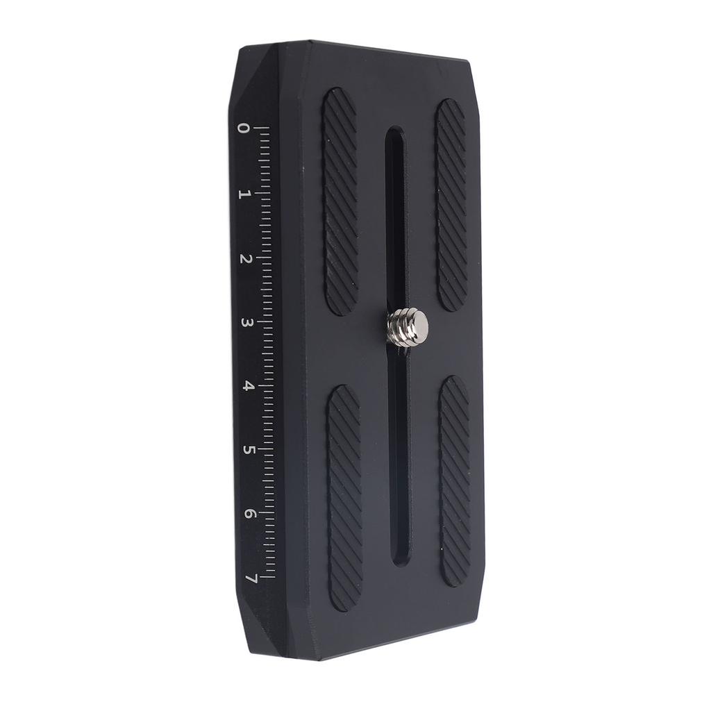 Быстросъемная площадка для головки штатива Алюминий Резьбовое отверстие 1/4 дюйма Шкала для QR-пластины Arca для Zhiyun