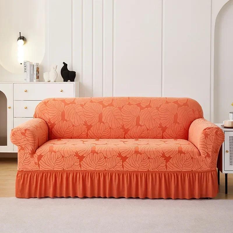 Чехол для дивана на 1/2/3/4 места, одинарный, двойной, тройной, четырехместный, эластичный, универсальный, пылезащитный чехол для дивана Yksivärinen sohvan kansi