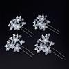 Accessories Beautiful Hair Jewelry Hairpin Flower Hairpin Bride Hairpin Hair Clip Headdress