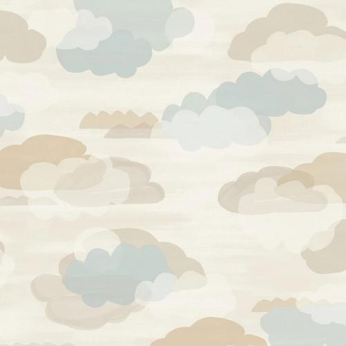 Grandeco Figari Clouds Textured Wallpaper