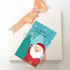 Decor Package Insert Merry Christmas Card Greeting Postcard Happy New Year Message Note Cards