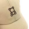 Cute Toddler Peaked Cap Cartoon Bear Baby Sun Visor Hat Lightweight Baby Baseball Hat  Travel