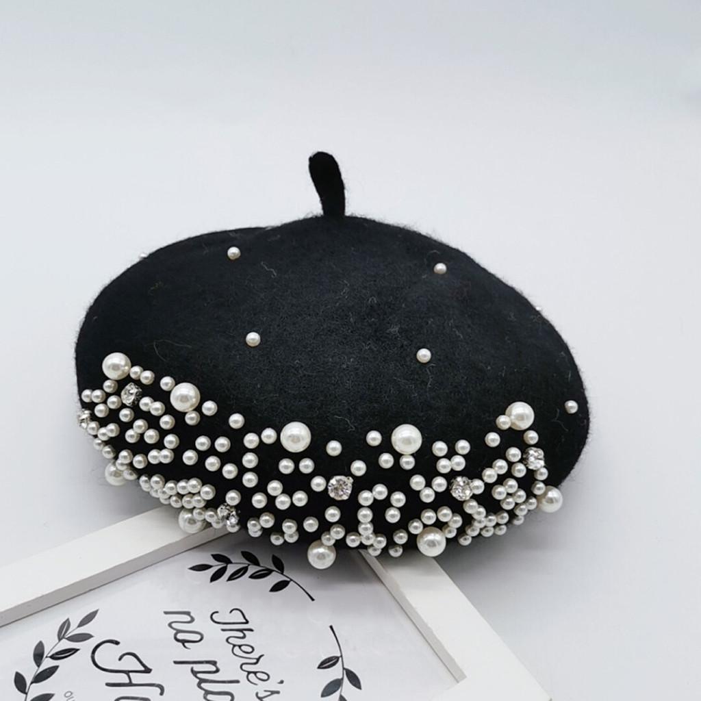 Kids Baby Girls Beret New Autumn And Winter Comfortable Breathable Cap