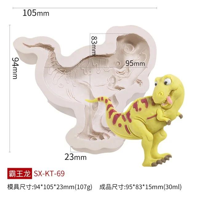 Мультяшная силиконовая форма для помадки с изображением животных из мультфильмов, шоколадная вставка, форма для украшения торта, креативная форма для выпечки своими руками