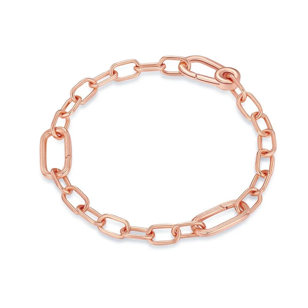 Посеребренный латунный браслет Me, жемчужные браслеты-цепочки для женщин, изысканные подарочные украшения, подходящие для подвесок, новая коллекция 2022 года Me