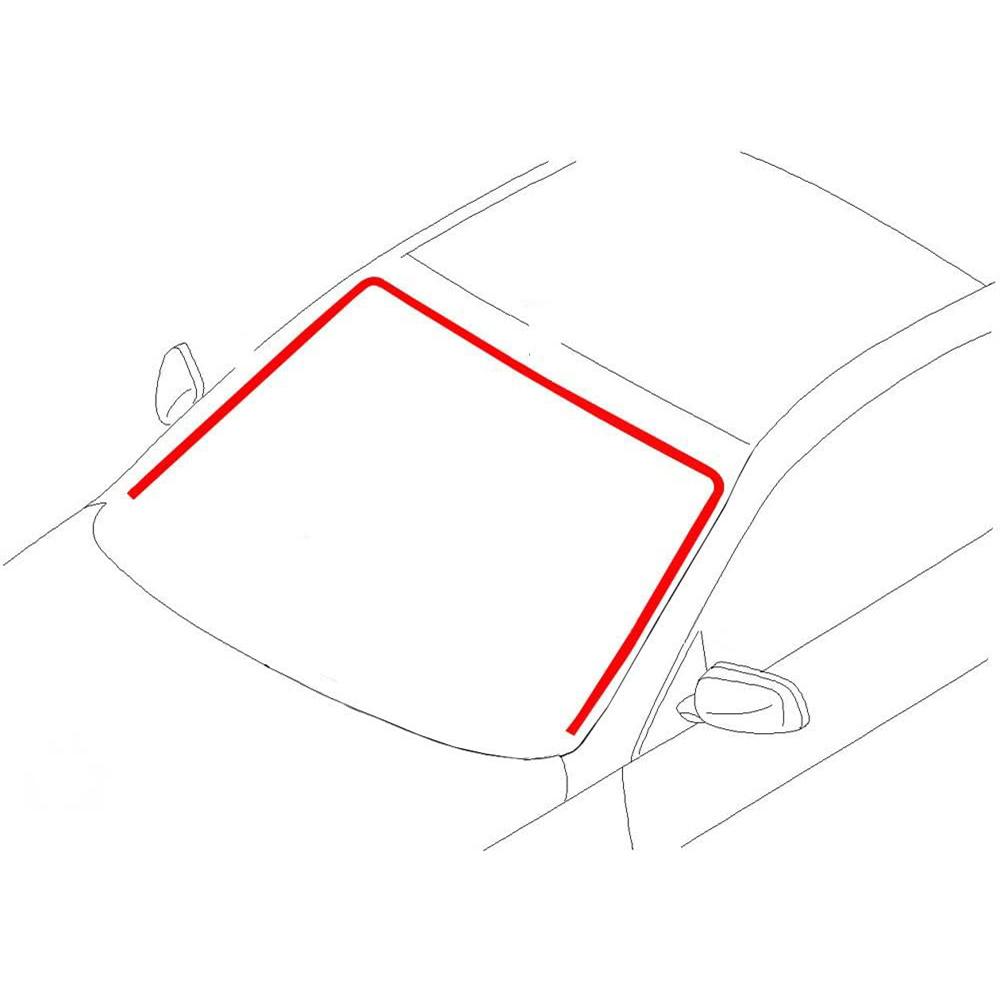 Верхний уплотнитель молдинга лобового стекла для BMW E63 E64 6-й серии 645ci 650i M6