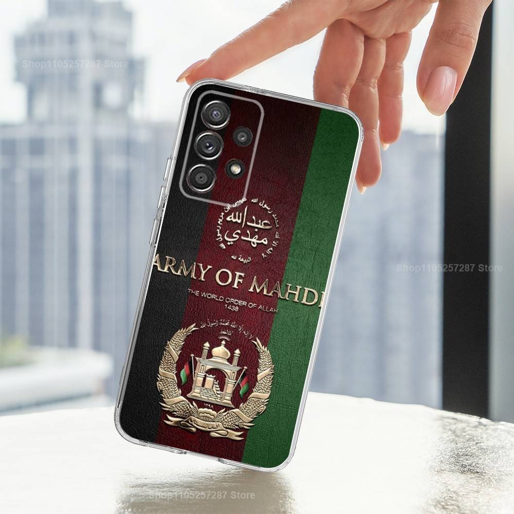 Флаг Афганистана Арт Телефон Для Samsung A30,71,51,S20,10,9,Ultra,FE,Lite, S21,23,22,Plus, Прозрачный, Силиконовый Чехол