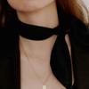 LOVE ME MONSTER [Spring Edition] Plain Silk Scarf (5Colors)