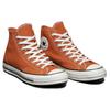 Converse Chuck 70 Chuck Hi Comfortable Trendy High-Top Canvas Shoes Unisex Orange and White