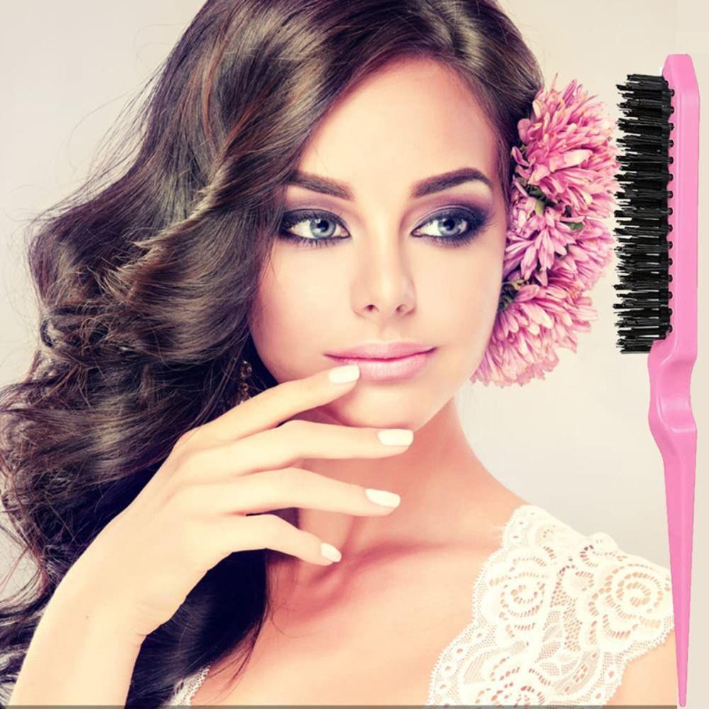 10Pcs New Hair Styling Comb Set Plastic Triple Teasing Comb Braid Tool Teasing Hair Brush