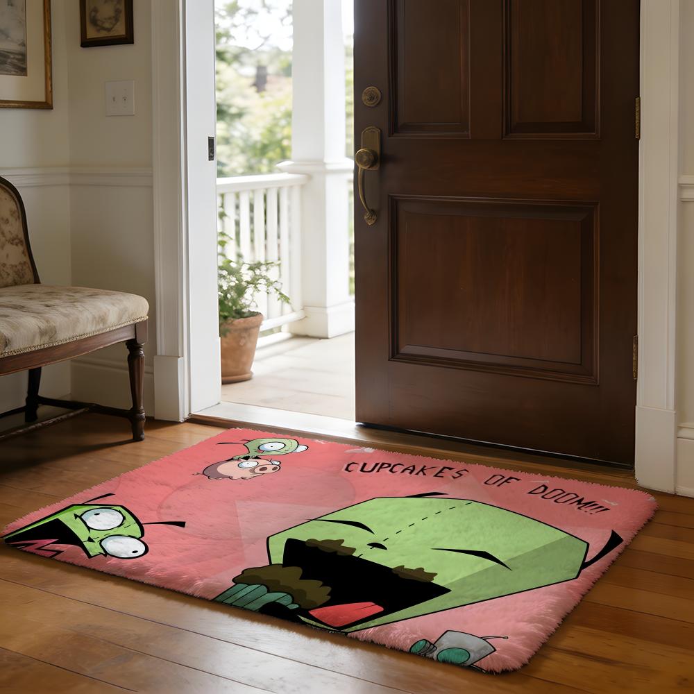 Floor Mat Soft Flannel Rug Non Slip Absorbent Mat for Bathroom Bedroom Home Decor Toca L Life World game