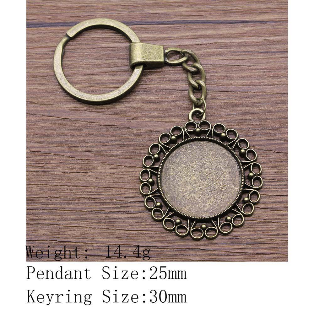 Брелок ко Дню святого Валентина, круглый стеклянный кабошон, подставка для ключей, брелки для ключей, принадлежности для творчества, цепочка для женщин