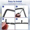 Tee Connectors Water Spray Pipe Connectors Auto Quick Release Fittings  Universal Application