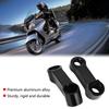 2pcs Motorcycle Rearview Mirrors Extension Universal Adapter Aluminum Alloy Base Screw Bracket Motorbike Replacement Accessories