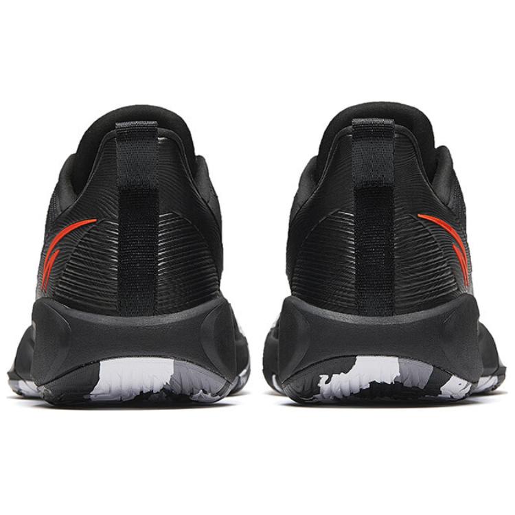 Anta Wind Tunnel 4 BM Comfortable Versatile Durable Supportive Shock Absorption Low Top Basketball Shoes Men Sneaker Black 112511604-1