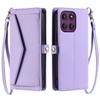 For Motorola Moto G56 5G Leather Case with Wrist Strap Wallet Stand Phone Cover