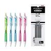 Mitsubishi Pencil Oil-based Ballpoint Pen Jetstream 07 3 Colors 5 Pieces + Refill 07 Black 5 Pieces Set SXN-150-07+SXR-07