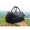 Full Grain Leather Duffle Bag Men's Travel Weekender Holdall