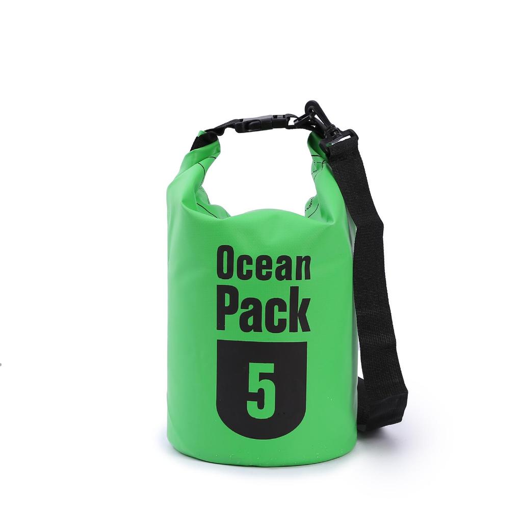 Outdoor PVC Waterproof Backpack for Beach, Rafting & Swimming