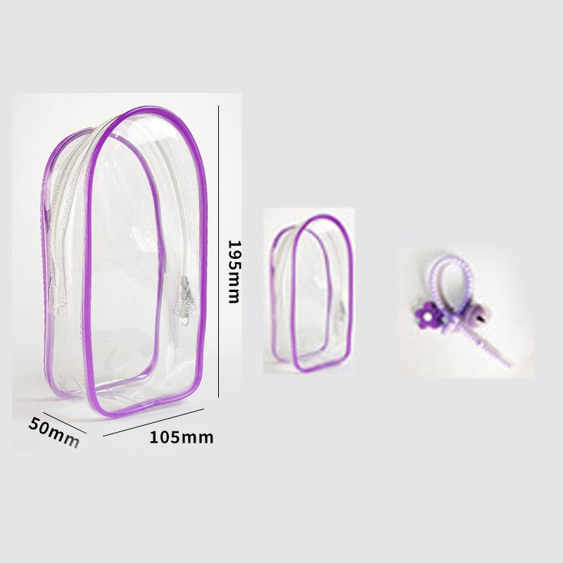 1 шт. прозрачный ПВХ защитный чехол брелок сумка для хранения органайзер коробка игрушка кукла подарочная сумка пыленепроницаемая подвесная сумка