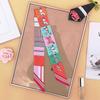 Fashion Multifunction Silk Scarf for Women  Hair Ribbons Headbands Bandana Female Bag Wrist Wrap Neckerchief Foulard Neck Ties
