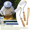 Honey Extractor Tools Honey Uncapping Roller Essential Beekeeping Tools Cleaning Brush for Efficient Honey Extraction
