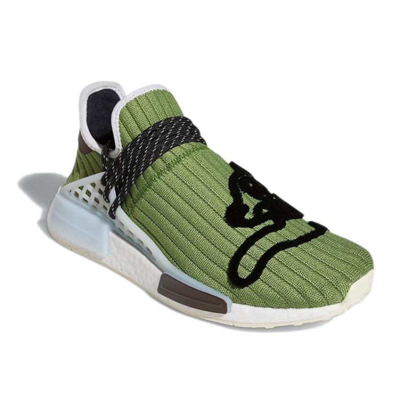 adidas Nmd Hu Pharrell X Billionaire Boys Club Беговые кроссовки Running Dog Зеленые GZ1664