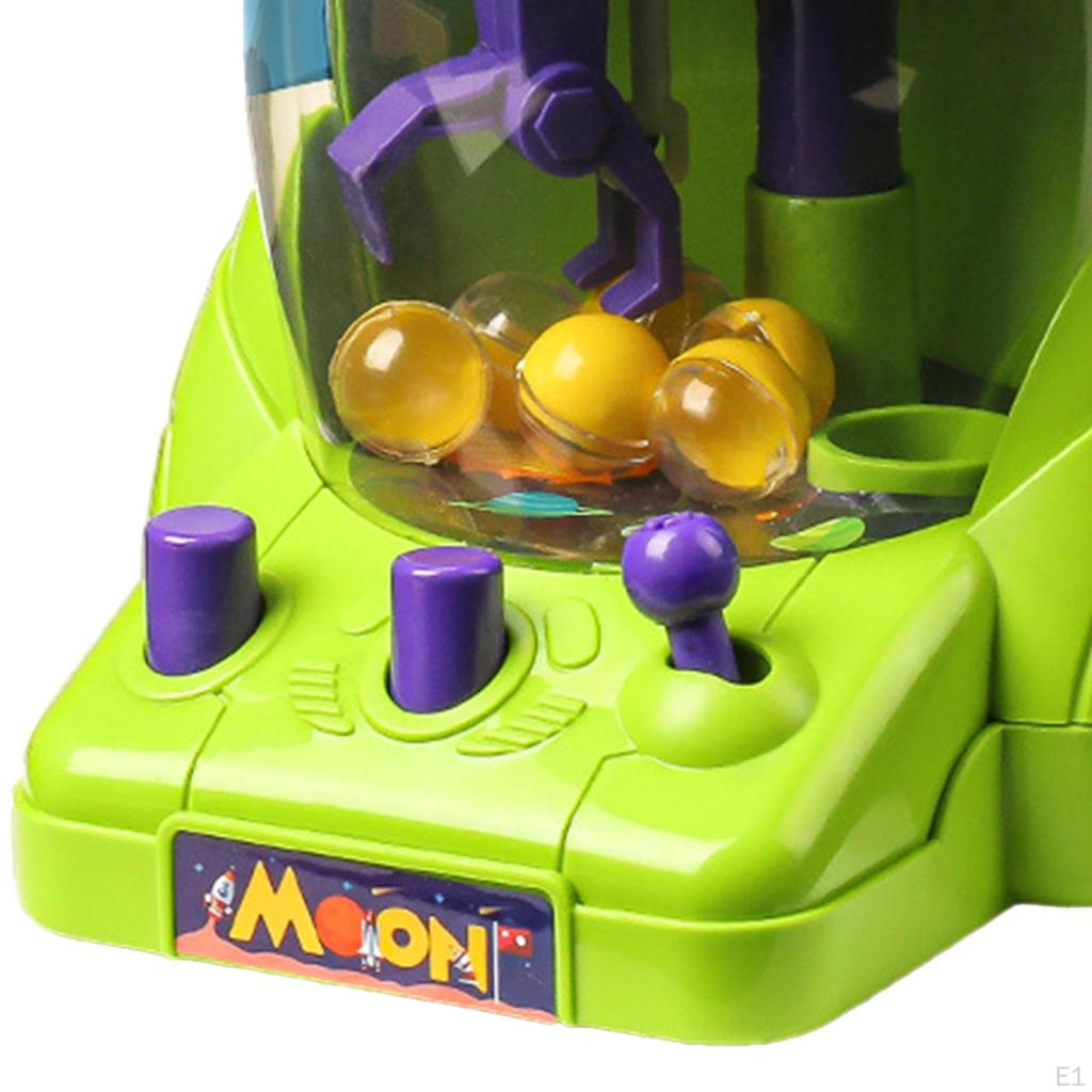 Claw Machine Table Game Hand Crank Grab Doll Toy Challenge Exciting Easy To Play Prize Dispenser