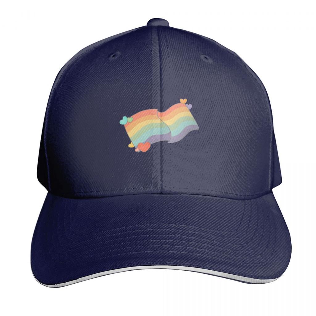 Vintage Gay Pride Rainbow Flag Baseball Cap Low Profile Unstructured Unisex For Men Women Outdoor Golf Running Hiking