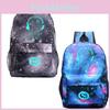 Для Любителей Музыки Принты Светящийся Рюкзак Красочный Школьный Рюкзак Унисекс Сумка
