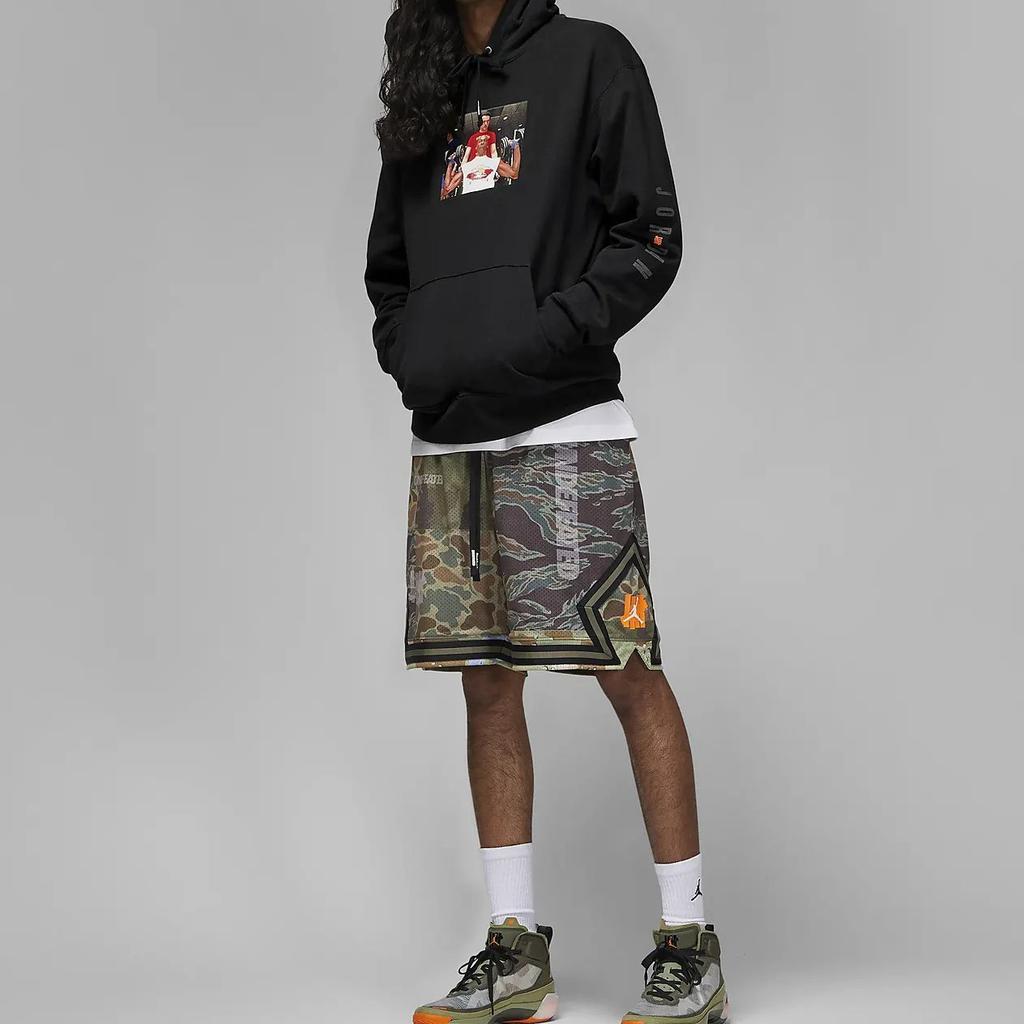 Jordan Толстовка X Undefeated Weights, черная мужская уличная одежда DX6317-010