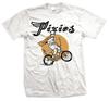 Новая оригинальная футболка Pixies Tony Bike, легкая, с принтом, белая, размеры SML2XL, унисекс