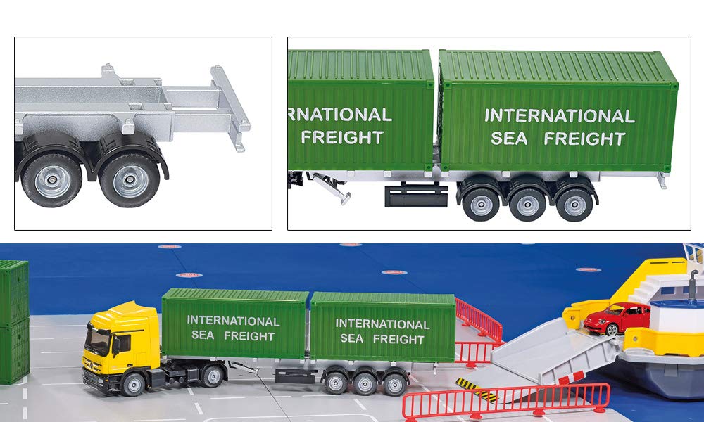 Контейнеровоз SIKU SK3921 возрастом около 3 лет