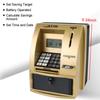 Electronic Piggy Bank Cash Coins Saving Box Christmas Gift ATM Automatic Deposit Banknote Password Money Box ATM Bank Safe Box
