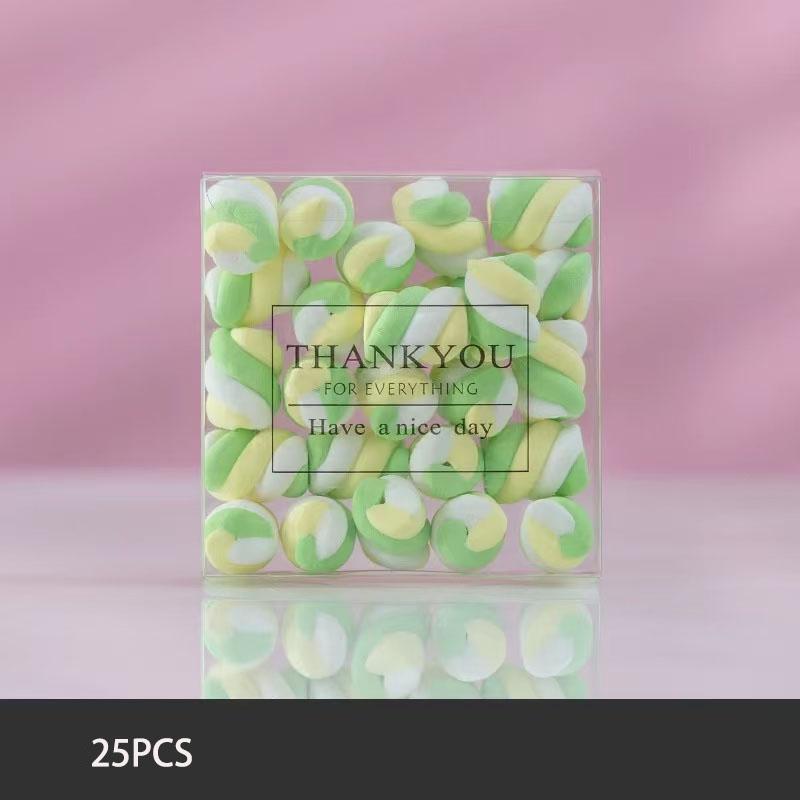 Высококачественный искусственный зефир, милый симуляционный леденец, витрина кондитерской, 2026, Рождество, украшение для дома, искусственная еда