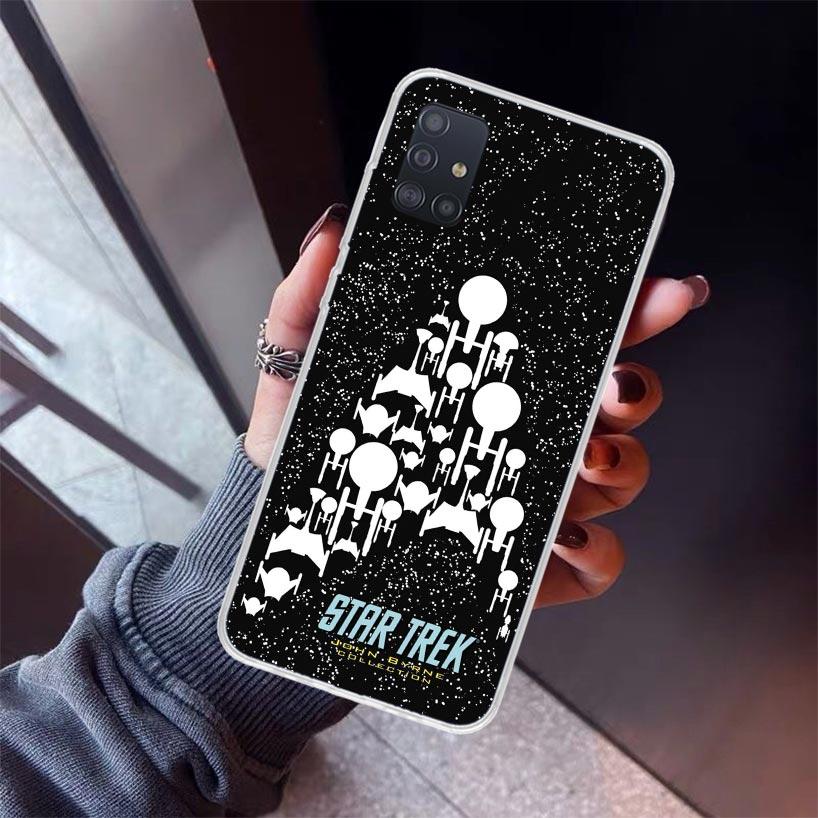 Star Movie T-Trek Phone Case For Samsung Galaxy A12 A52S A42 A32 A22 A51 A50 Note 20 Ultra 10 S10 Plus A71 A70 A31 A30 A10S Gala