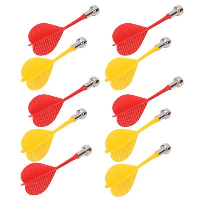 Магнитное соединение дротик игла магнит Wordpad безопасность плоские головки 5 шт красный 5 шт желтый