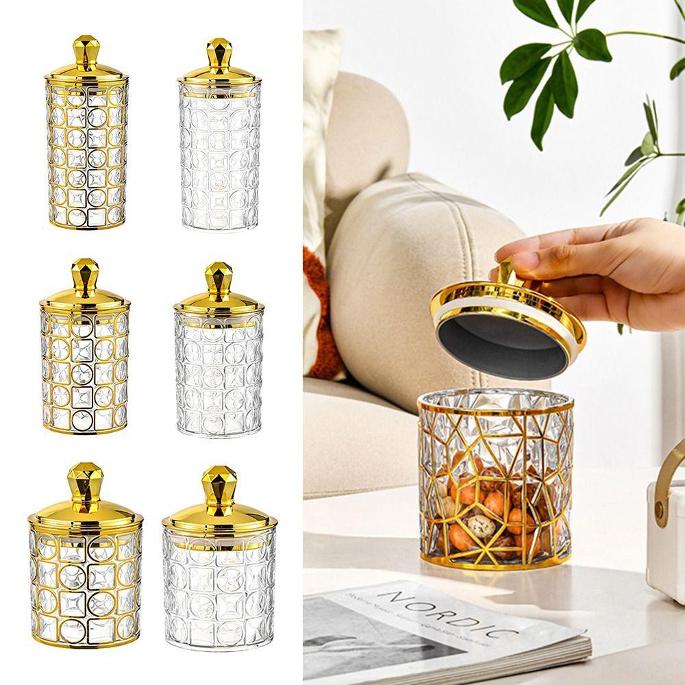 With Lid Food Storage Pots Moisture-Proof Storage Box Sealed Jar Tea Coffee Candy Snack