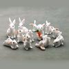Craft Easter Decoration Miniature Rabbit Figurine Fairy Garden Resin Bunny Statue Micro Landscape