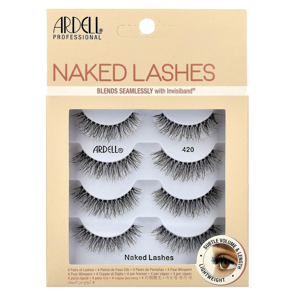 Naked Lash, 420, 4 Pairs