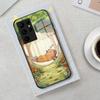 Забавный чехол для телефона с капибарой для Samsung S26 S25 Edge Ultra 23 22 21 20 Ultra Plus S24 Fe Стеклянная крышка