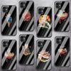 Чехол для телефона из закаленного стекла с японской едой рамэн для iPhone Samsung Galaxy OnePlus Oppo Xiaomi Redmi Note SA 7 8 9 10 11 12 13 14 20 21 22 53 Pro Ultra