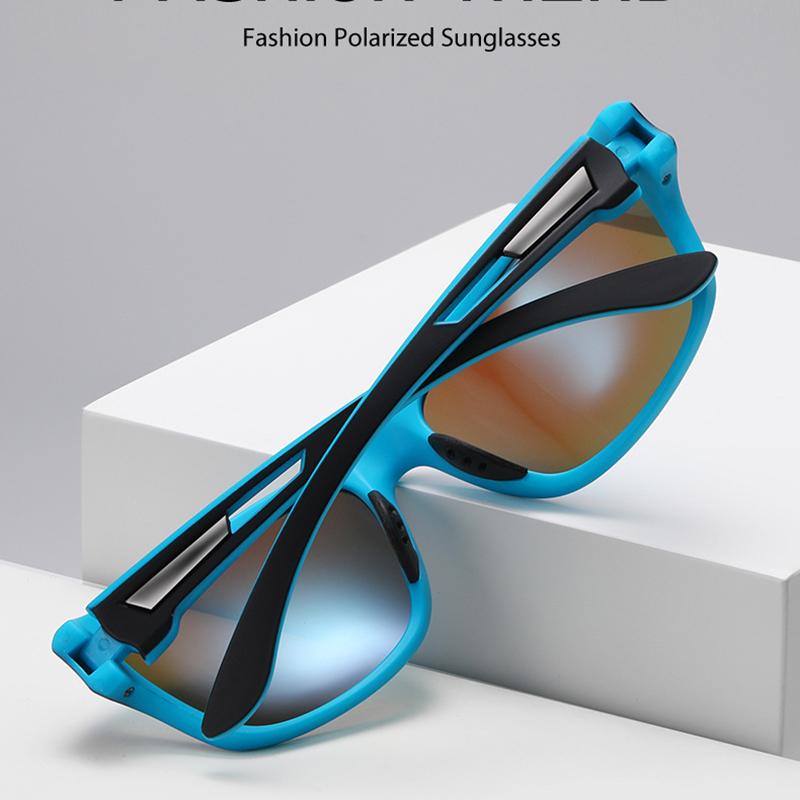 Новые солнцезащитные очки для вождения и занятий спортом на открытом воздухе для мужчин, поляризованные, с защитой от бликов и ветра, с диоптриями от 0 -0.5 -0.75 до -5.0