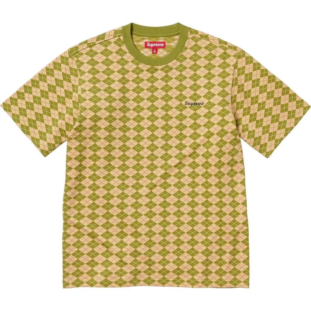 Supreme Diamond Jacquard S/S Top Unisex SUP-SS25-199