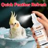 Parrot Feather Care Spray (Suitable for Budgerigars and Cockatiels) - Bathing Spray for Feather Grooming, Makes Feathers Smooth and Shin