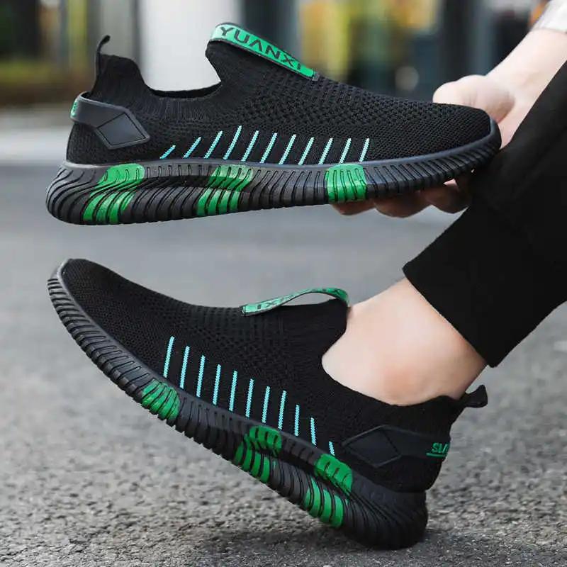 Модные мокасины на резиновой подошве, повседневные желтые спортивные кроссовки для мужчин 48, лоферы, фирменные трендовые товары